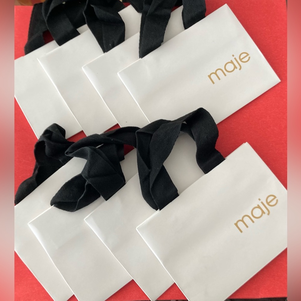 MAJE MINI ACCESSORIES GIFT / SHOPPING BAGS 🛍️ x 9pcs